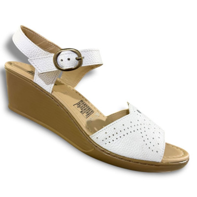 Romulo Casual Cuero Blanco Mujer Ref 5970